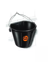 Evo Tyre Flat Back Bucket 17lt (B5) **